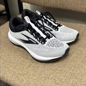 Brooks Monochrome Athletic Sneakers